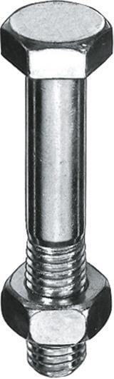 Sechskantschraube DIN 601 M 8x 25 Mu zn E-NORMpro 200 Stück