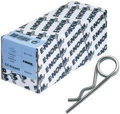 Federstecker DIN 11024 4,0 zn doppelt E-NORMpro 20 Stück