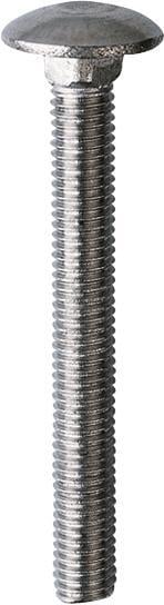 Flachrundschraube DIN 603 M10x 50 A2 E-NORMpro 100 Stück