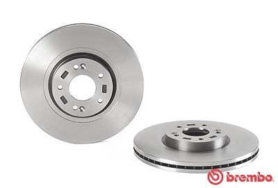 BREMBO Bremsscheibe 09.B614.10 Bremsscheiben,Scheibenbremsen HYUNDAI,KIA,SANTA FÉ II (CM),Santa Fé III (DM),Grand Santa Fé (DM),Santa Fé IV (TM)