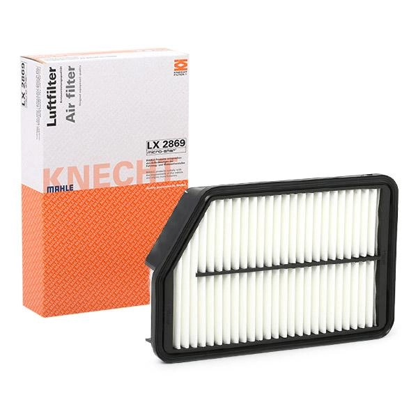 MAHLE ORIGINAL Luftfilter LX 2869 Motorluftfilter,Filter für Luft HYUNDAI,KIA,ix35 (LM, EL, ELH),i40 CW (VF),i30 (GD),TUCSON (JM),i40 (VF)