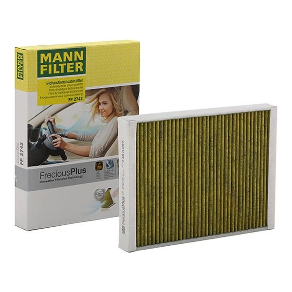 MANN-FILTER Innenraumfilter FP 2742 Filter, Innenraumluft,Pollenfilter PEUGEOT,CITROËN,407 SW (6E_),407 (6D_),407 Coupe (6C_)