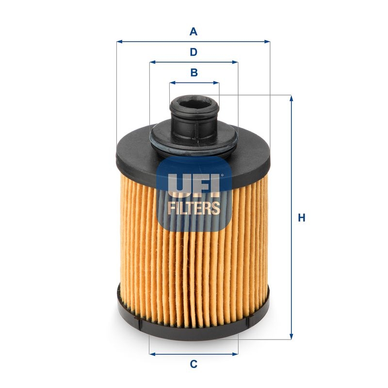 UFI Ölfilter 25.031.00 Motorölfilter,Filter für Öl OPEL,FORD,FIAT,Corsa D Schrägheck (S07),Corsa C Schrägheck (X01),Meriva A (X03)