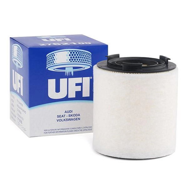 UFI Luftfilter 27.621.00 Motorluftfilter,Filter für Luft VW,AUDI,SKODA,Polo Schrägheck (6R1, 6C1),POLO Van (6R),A1 Sportback (8XA, 8XF)