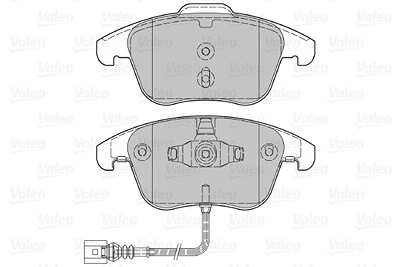 VALEO Bremsbelagsatz 601036 Bremsbeläge,Bremsklötze VW,AUDI,SEAT,TIGUAN (5N_),SHARAN (7N1, 7N2),TIGUAN (AD1),Q3 (8UB, 8UG),Alhambra (710, 711)