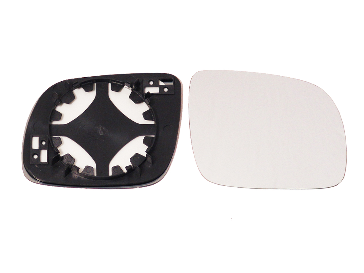 ALKAR Außenspiegelglas 6432127 Spiegelglas,Spiegelglas, Außenspiegel VW,SEAT,Golf IV Schrägheck (1J1),PASSAT Variant (3B6),Golf IV Variant (1J5)