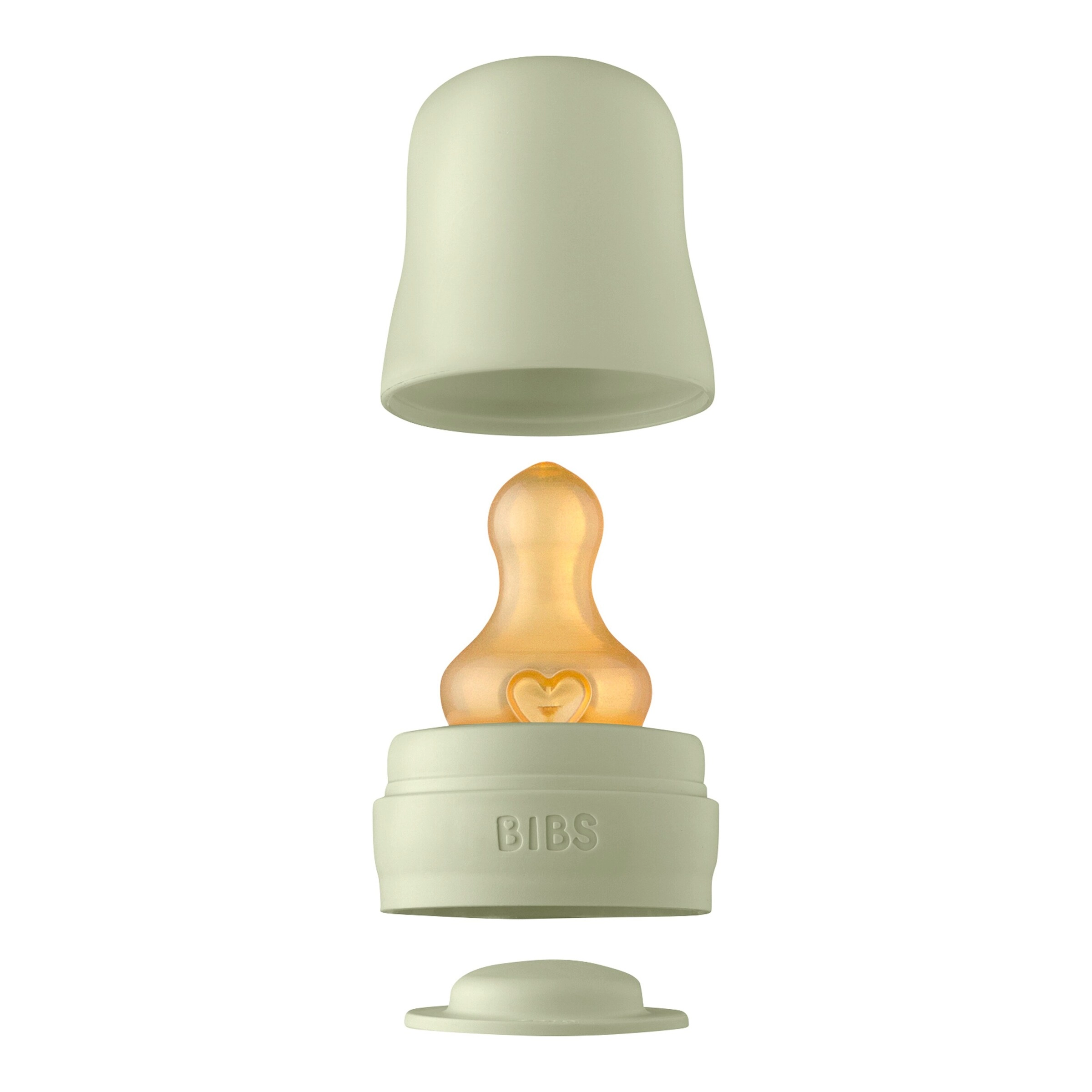 Bibs Babyflasche aus Glas, 225 ml, 3M+