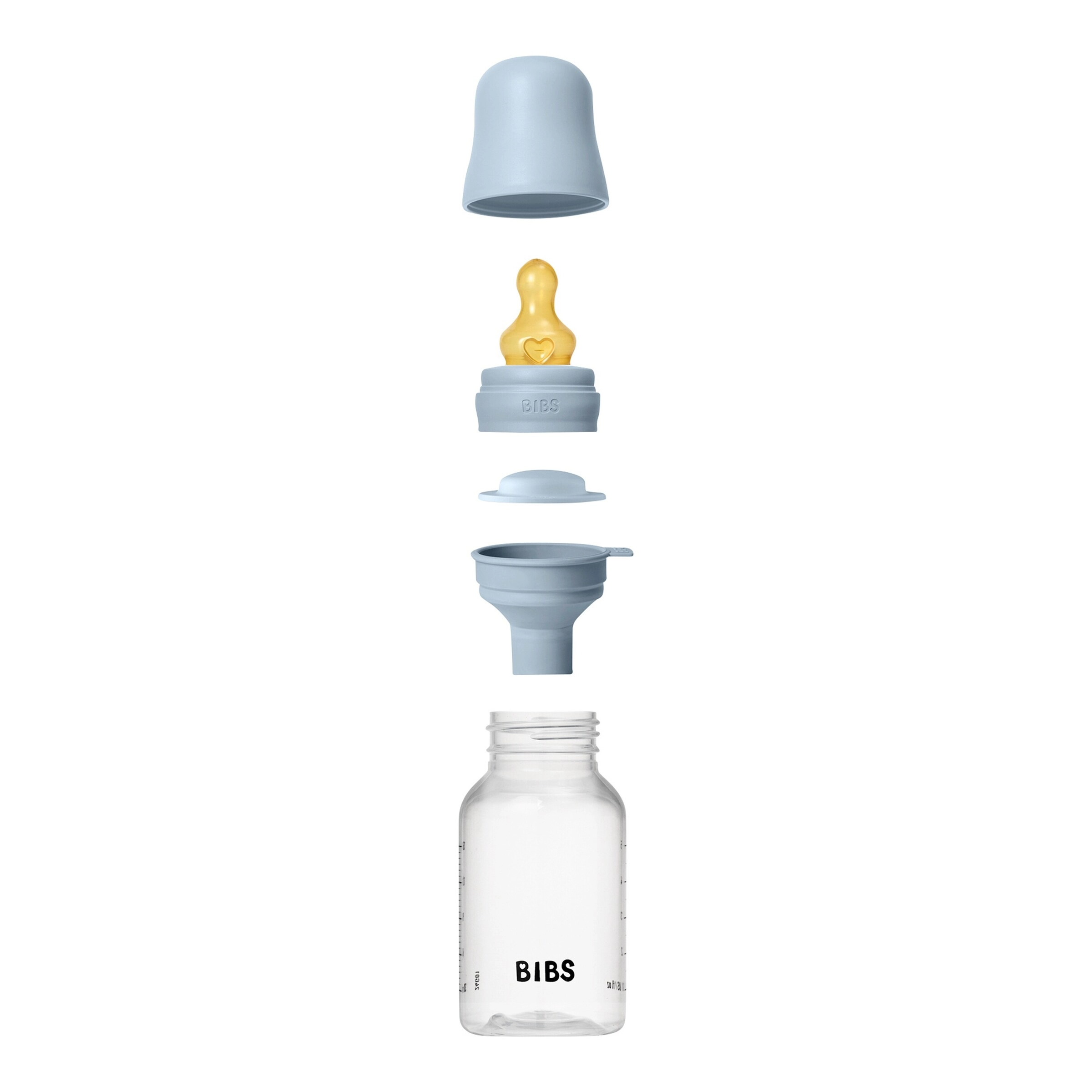 Bibs Babyflasche aus Kunststoff, 150 ml, ab 0M
