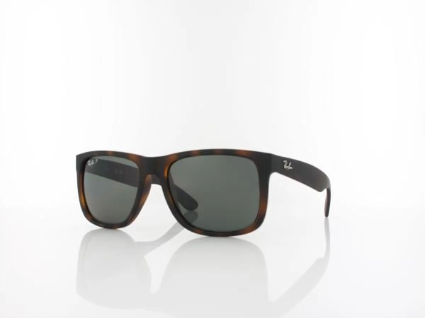 Ray Ban Justin RB4165 86587 55 rubber havana / dark grey polar