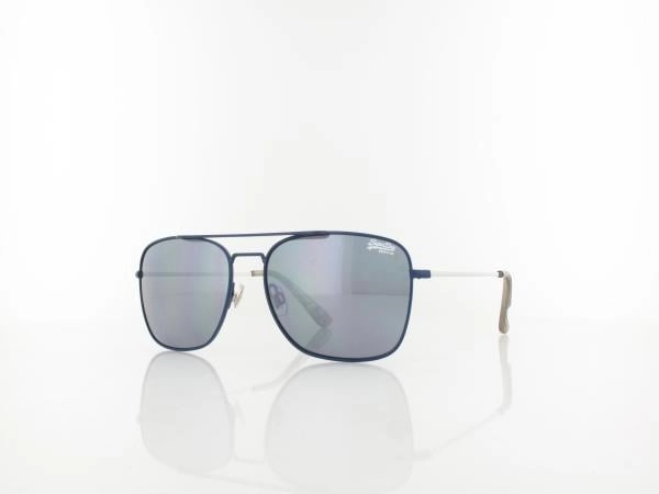 Superdry Trident 212 56 dark blue / silver mirror