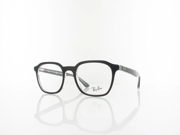 Ray Ban RX5390 2034 52 black on transparent