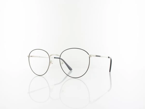 Brilando 901 52 silber matt schwarz