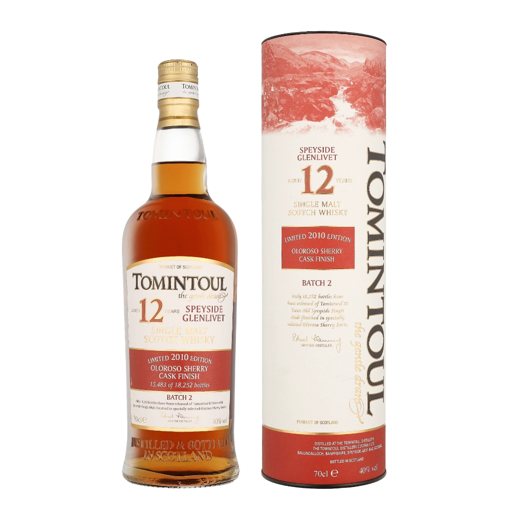 Tomintoul 12 Years Oloroso 70cl Whisky