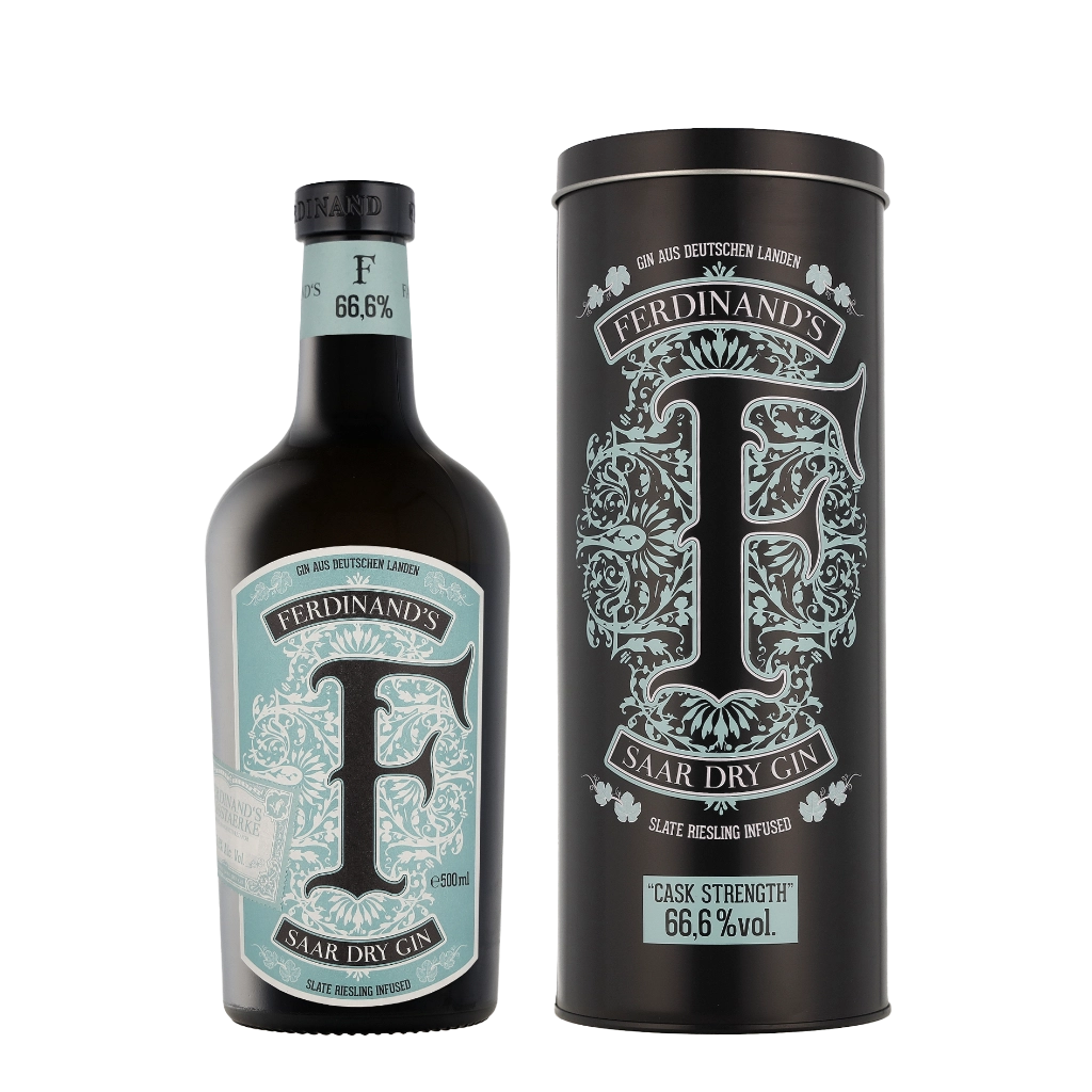 Ferdinand's Saar Dry Gin Cask Strength 50cl