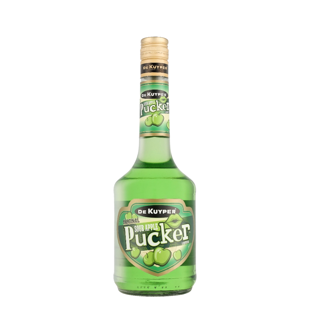 De Kuyper Sour Apple Pucker 70cl - Saurer Apfel Likör