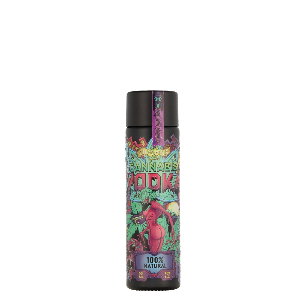 Euphoria Cannabis Vodka 0.05 liter Wodka