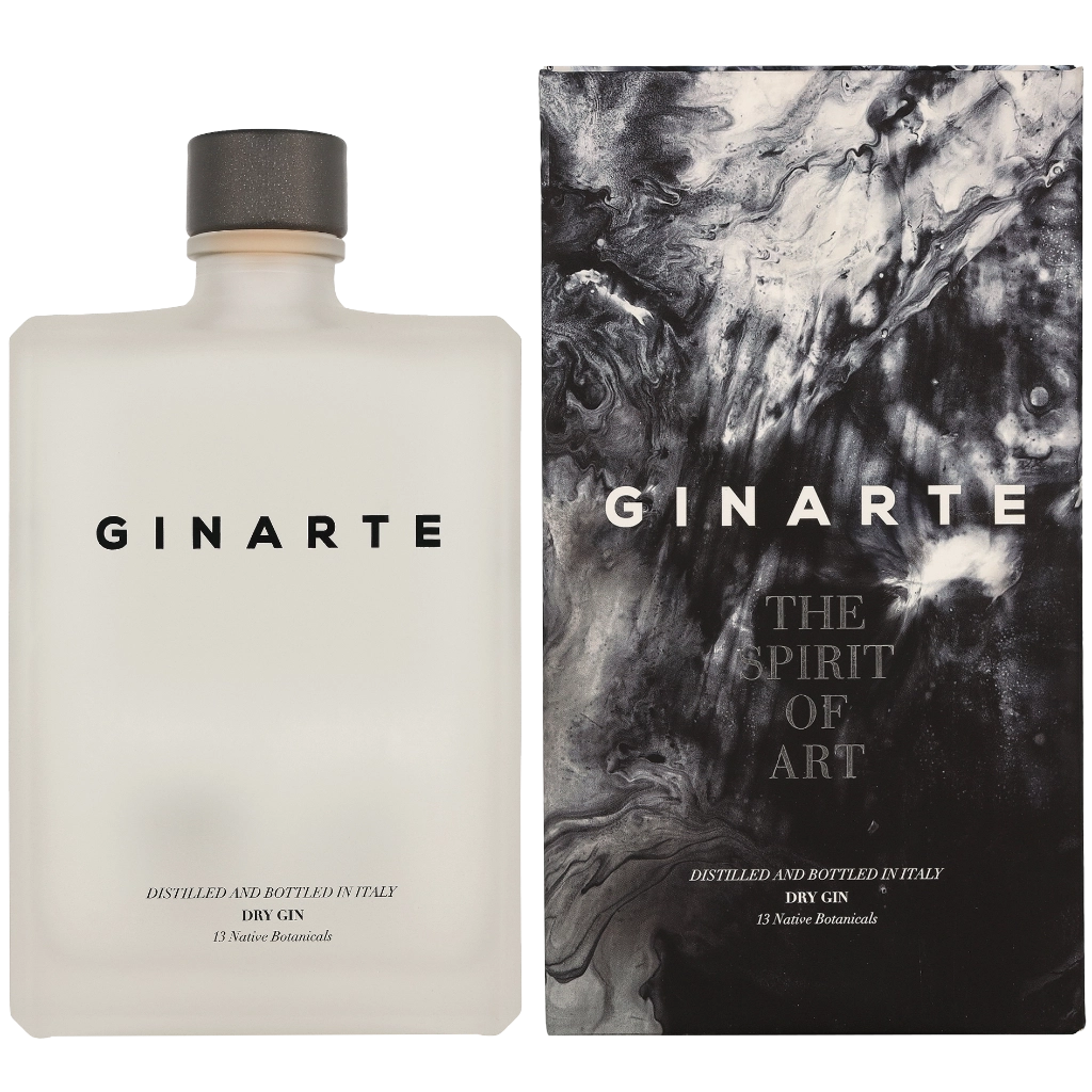 Ginarte Spirit Of Art London Dry Gin 0.70 liter Geschenkverpackung