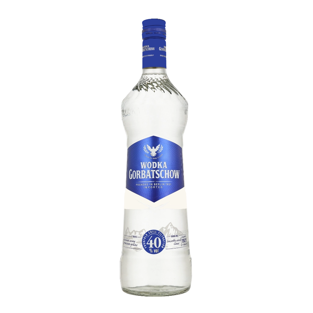 Gorbatschow Blue 1 liter Wodka