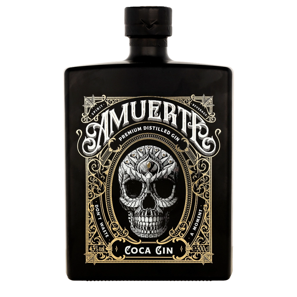 Amuerte Coca Leaf Gin Black Edition 3 liter