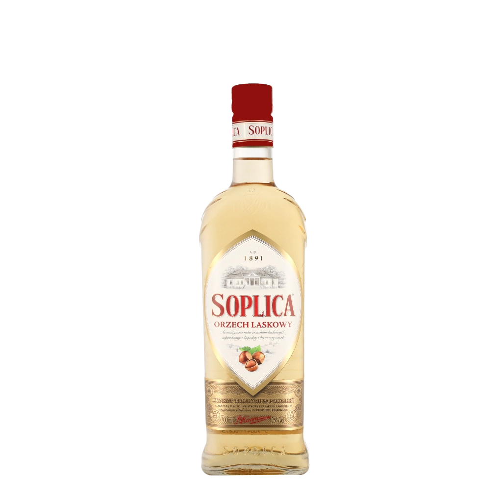 Soplica Orzech Laskowy 'Hazelnoot' 0.50 liter Wodka