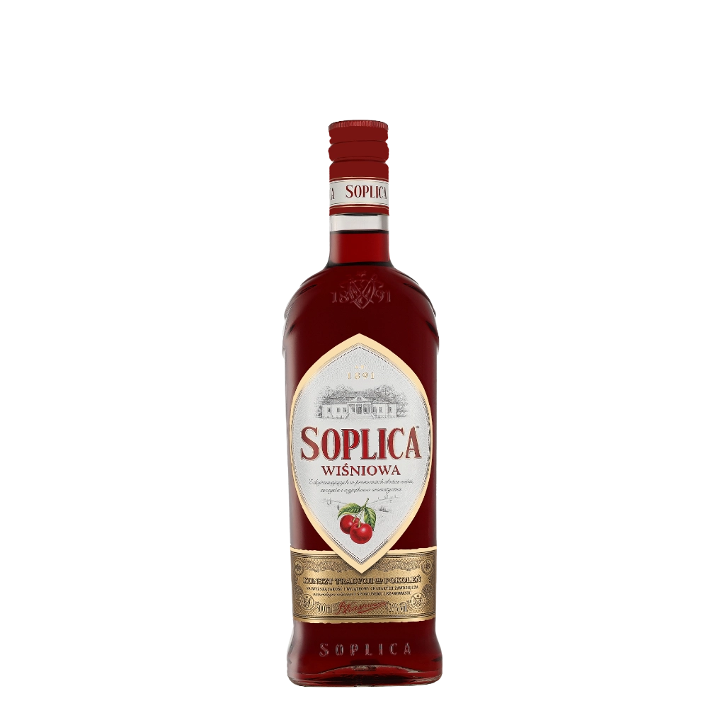Soplica Wisniowa 'Kersen' 0.50 liter Wodka