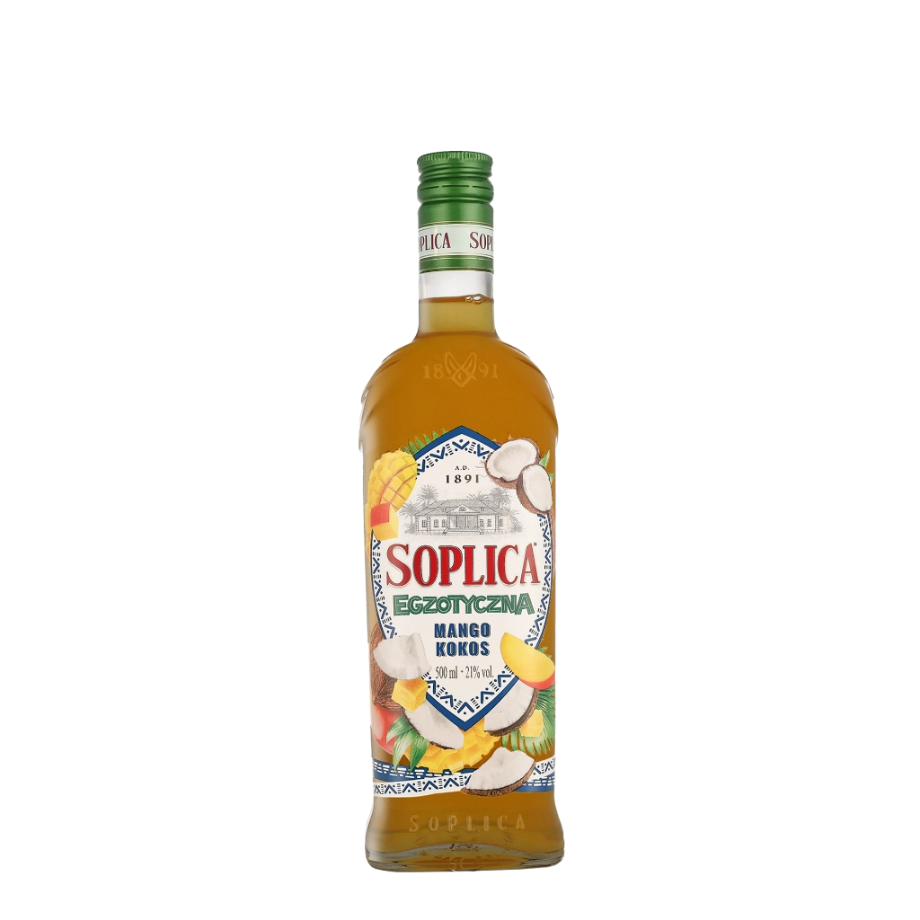 Soplica Mango Kokos 'Mango-Coconut' 0.50 liter Wodka