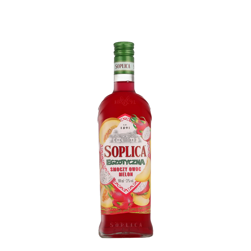 Soplica Smoczy Owoc Melon 'Dragonfruit-Melon' 0.50 liter - Melone Wodka