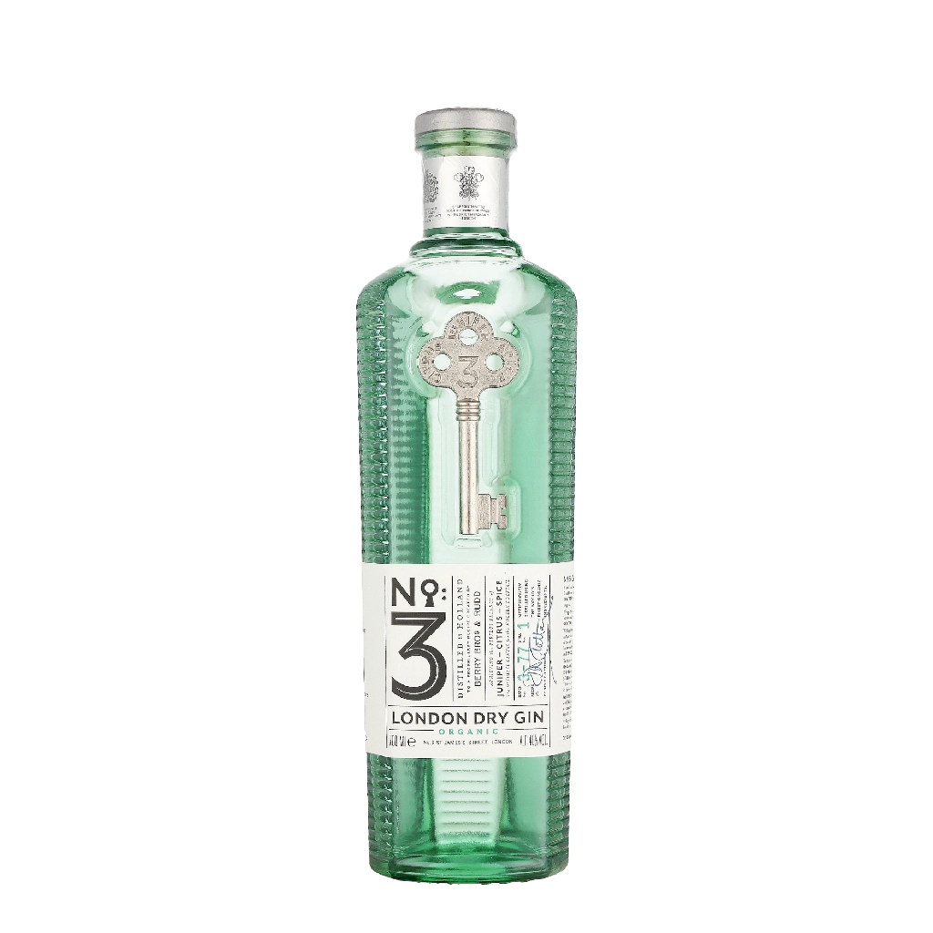 No.3 London Dry Gin Organic 0.70 liter