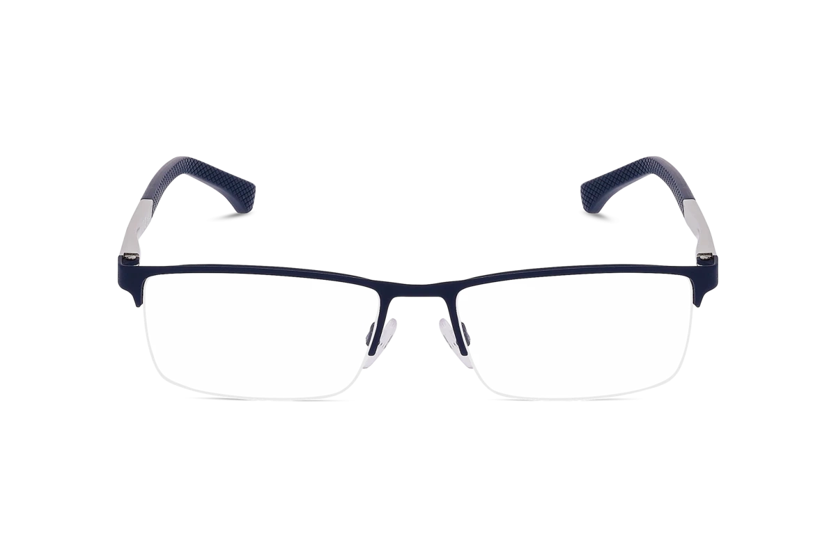 Emporio Armani EA1041 Herren Brille mit und ohne Sehstärke / Blau / rechteckig