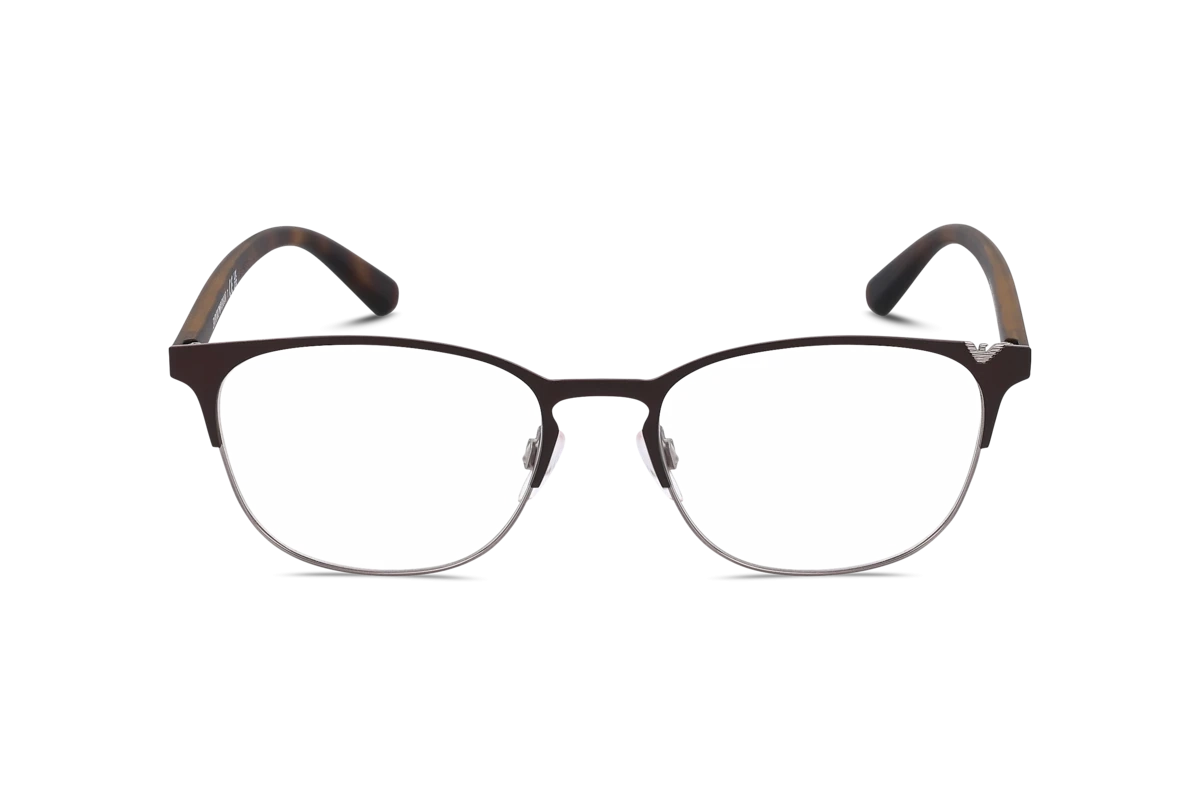 Emporio Armani EA1059 Herren Brille mit und ohne Sehstärke / Braun / oval