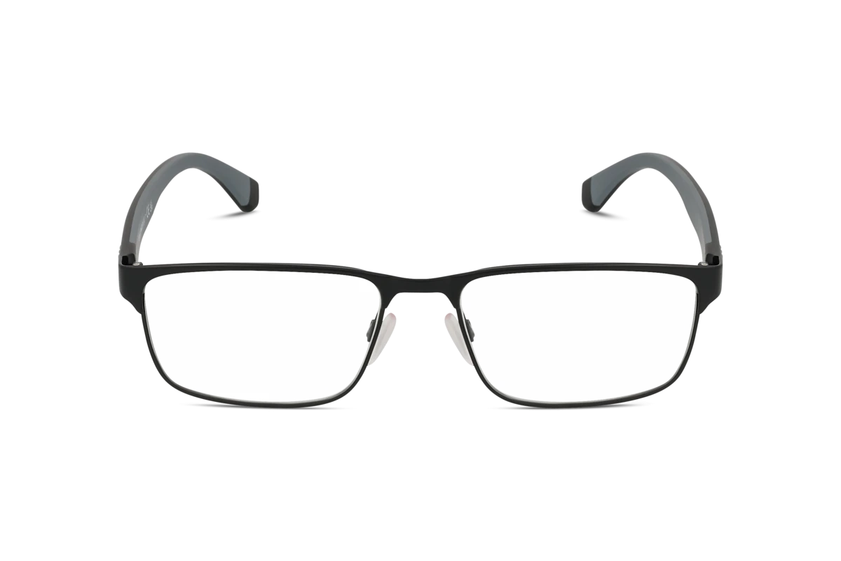 Emporio Armani EA1105 Herren Brille mit und ohne Sehstärke / Schwarz / rechteckig