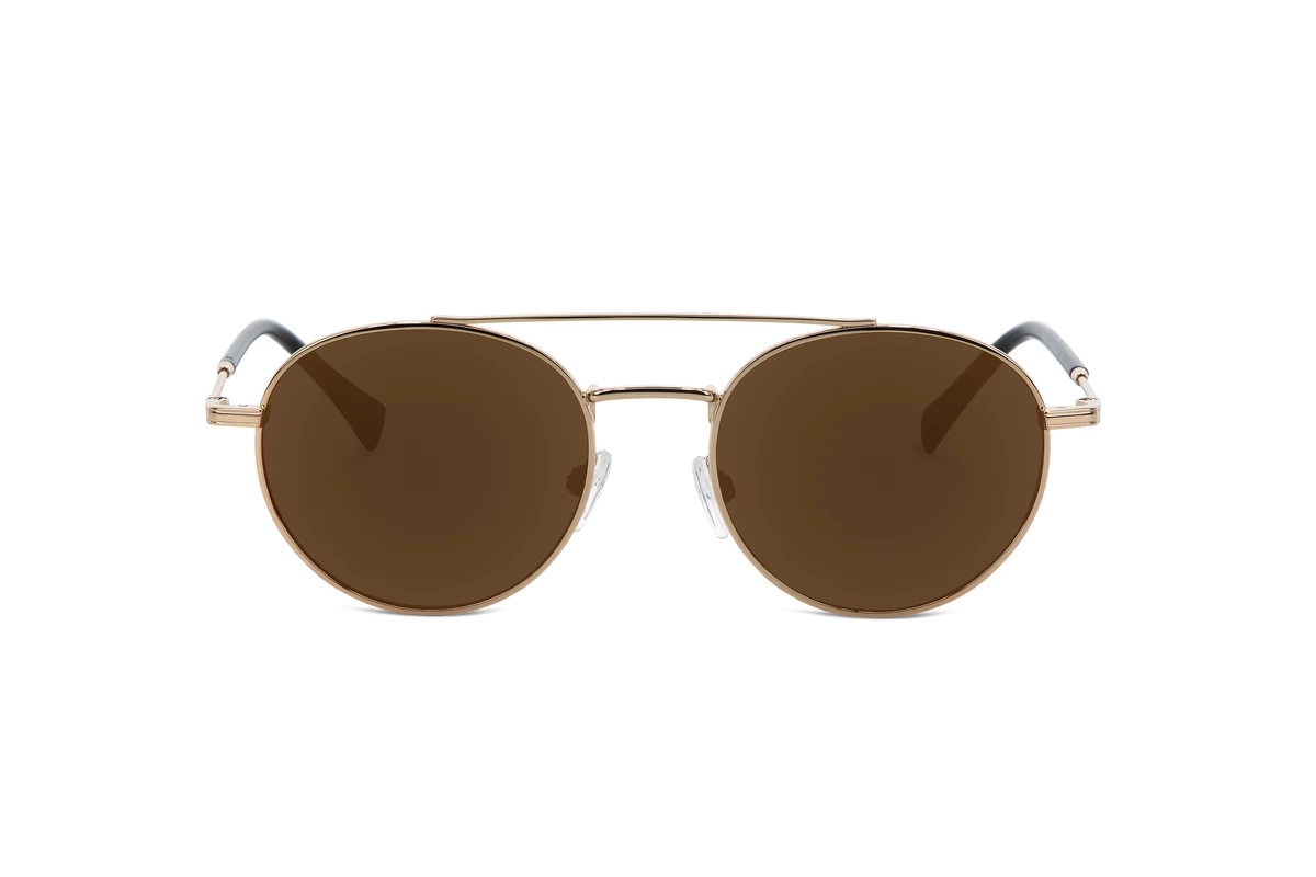 Sol No. 7655 Herren Sonnenbrille mit und ohne Sehstärke / Mehrfarbig / rund