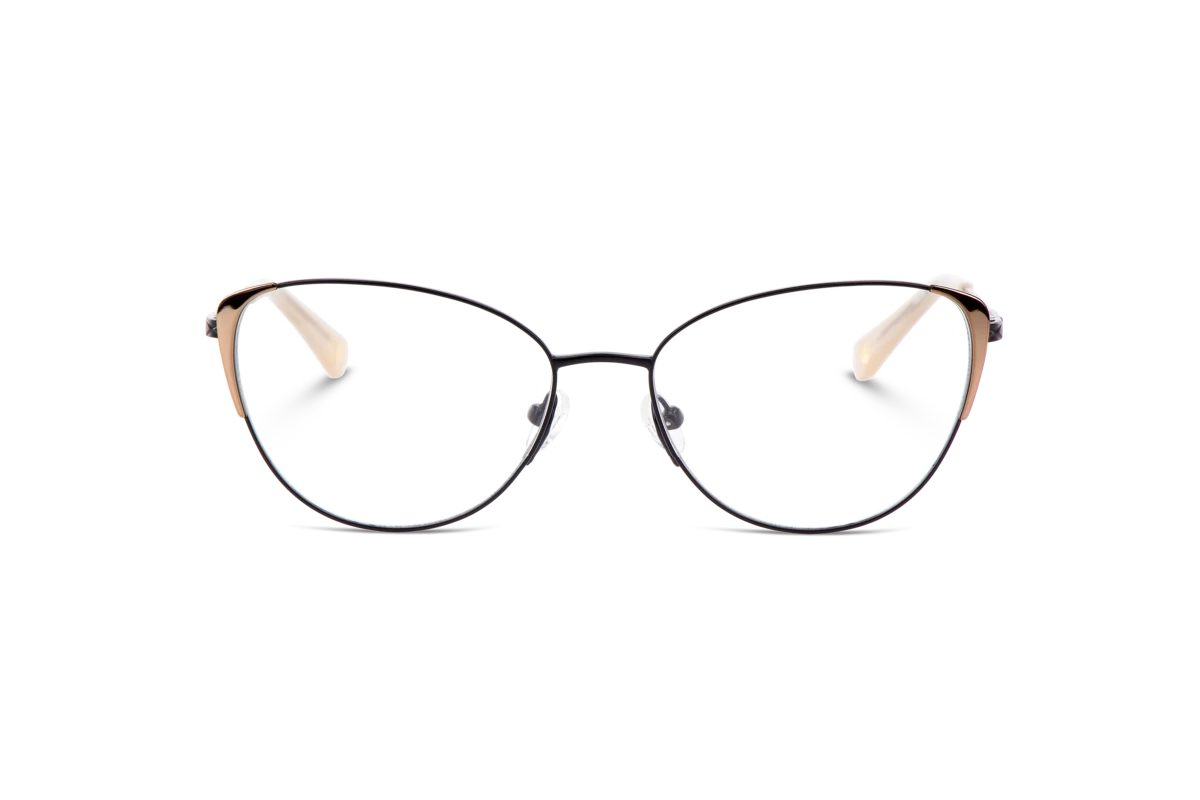 KIND Merle Damen Brille mit und ohne Sehstärke / Schwarz / extravagant