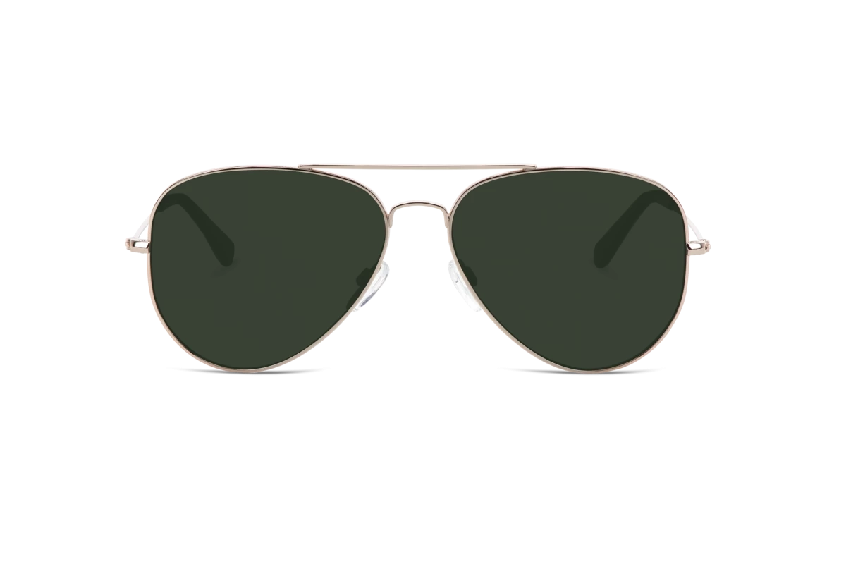 Sol No. 729 Herren Sonnenbrille mit und ohne Sehstärke / Gold / extravagant
