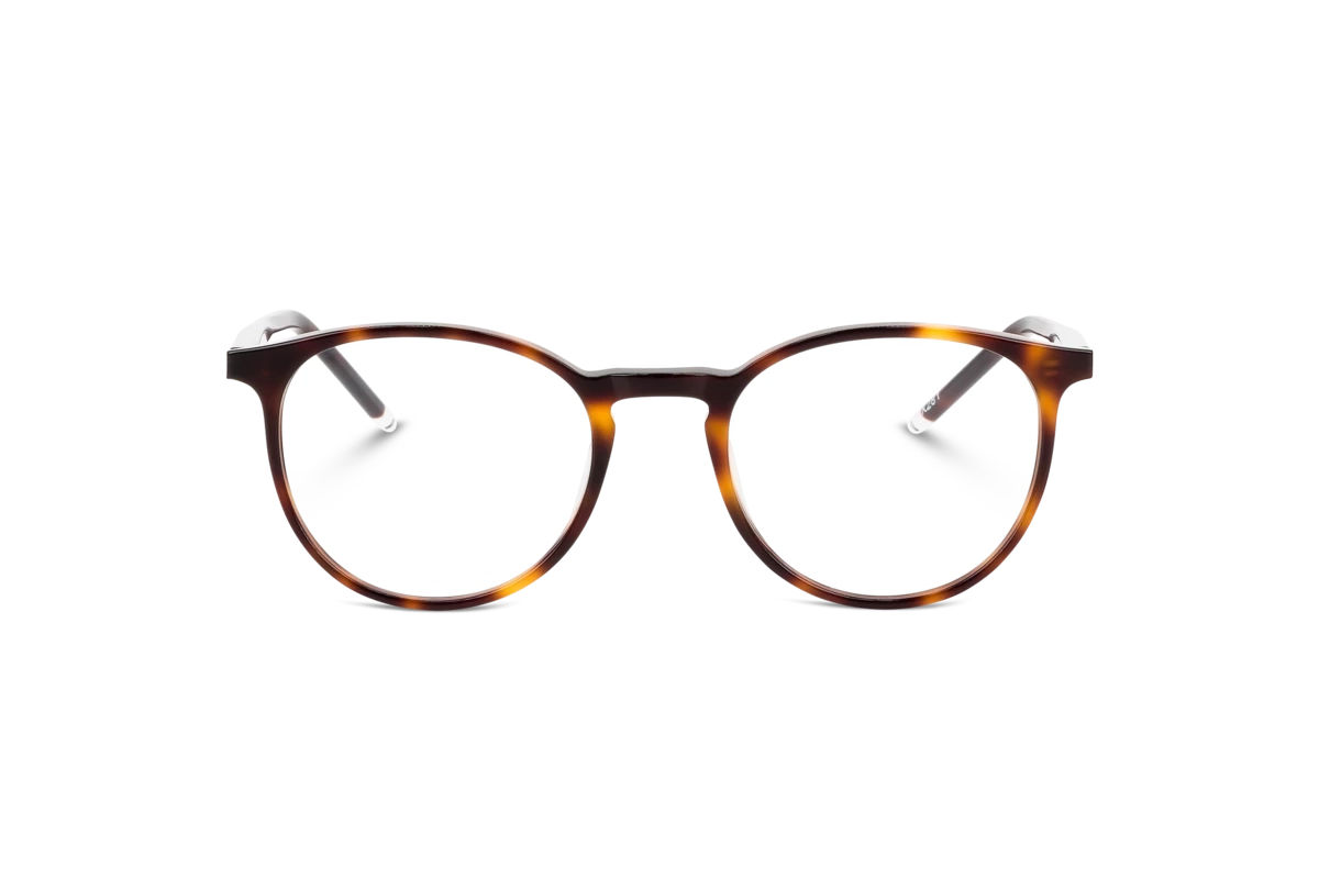 KIND Bornholm Herren Brille mit und ohne Sehstärke / Havanna / oval