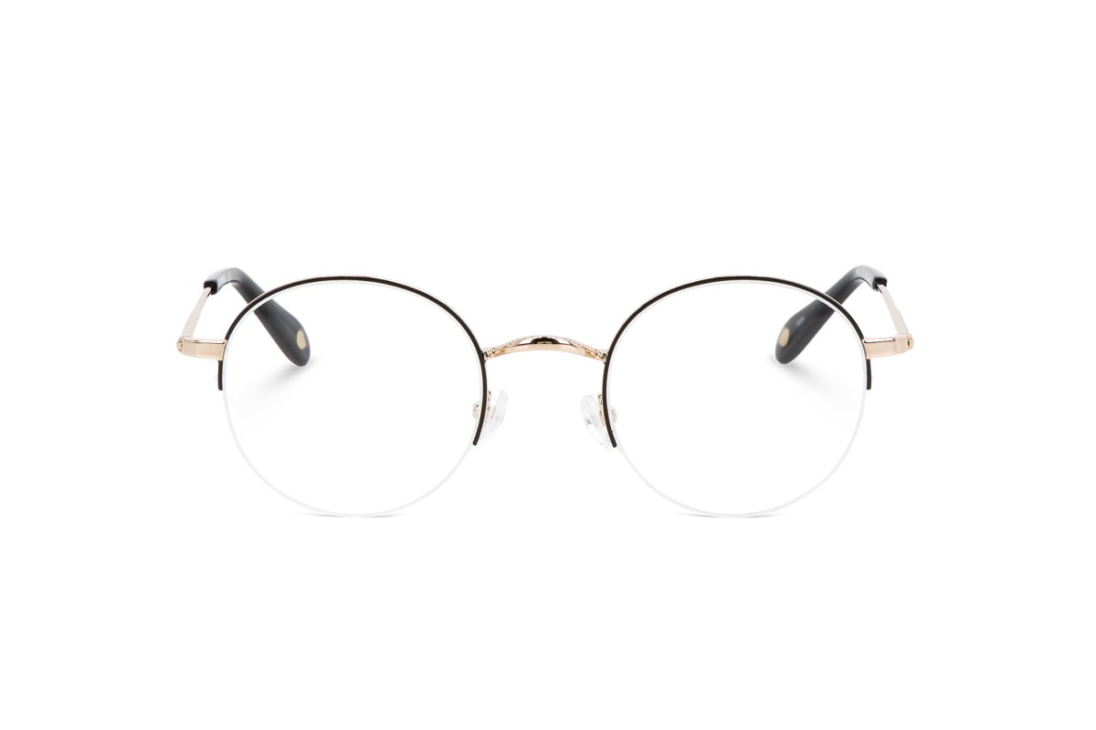 KIND Mellum Unisex Brille mit und ohne Sehstärke / Gold / oval
