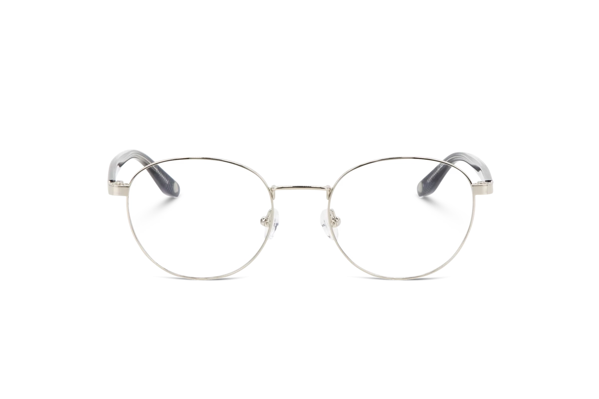 KIND Gotland Herren Brille mit und ohne Sehstärke / Silber / oval