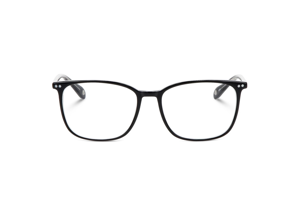 KIND Borkum Unisex Brille mit und ohne Sehstärke / Schwarz / rechteckig