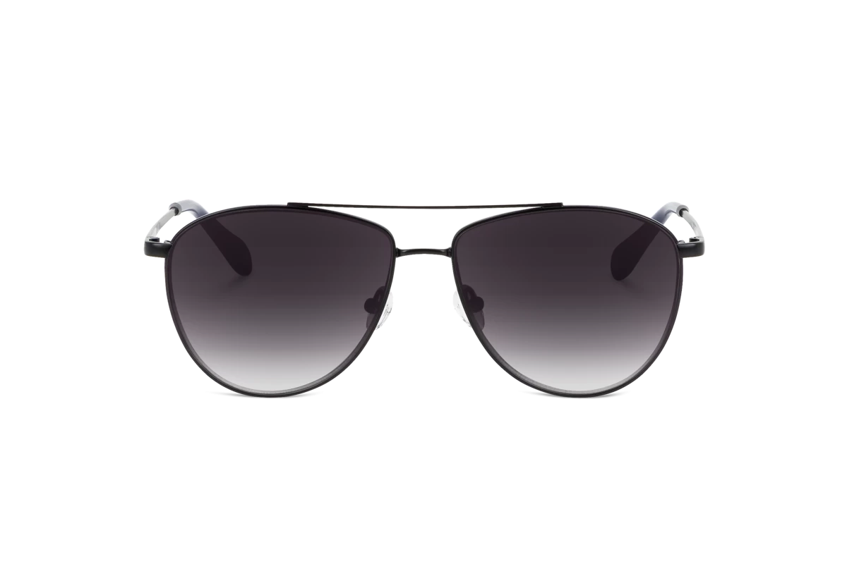 KIND Naxos Unisex Sonnenbrille mit und ohne Sehstärke / Schwarz / extravagant