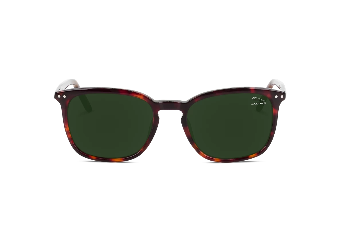 Jaguar 37459 Herren Sonnenbrille mit und ohne Sehstärke / Braun / rechteckig