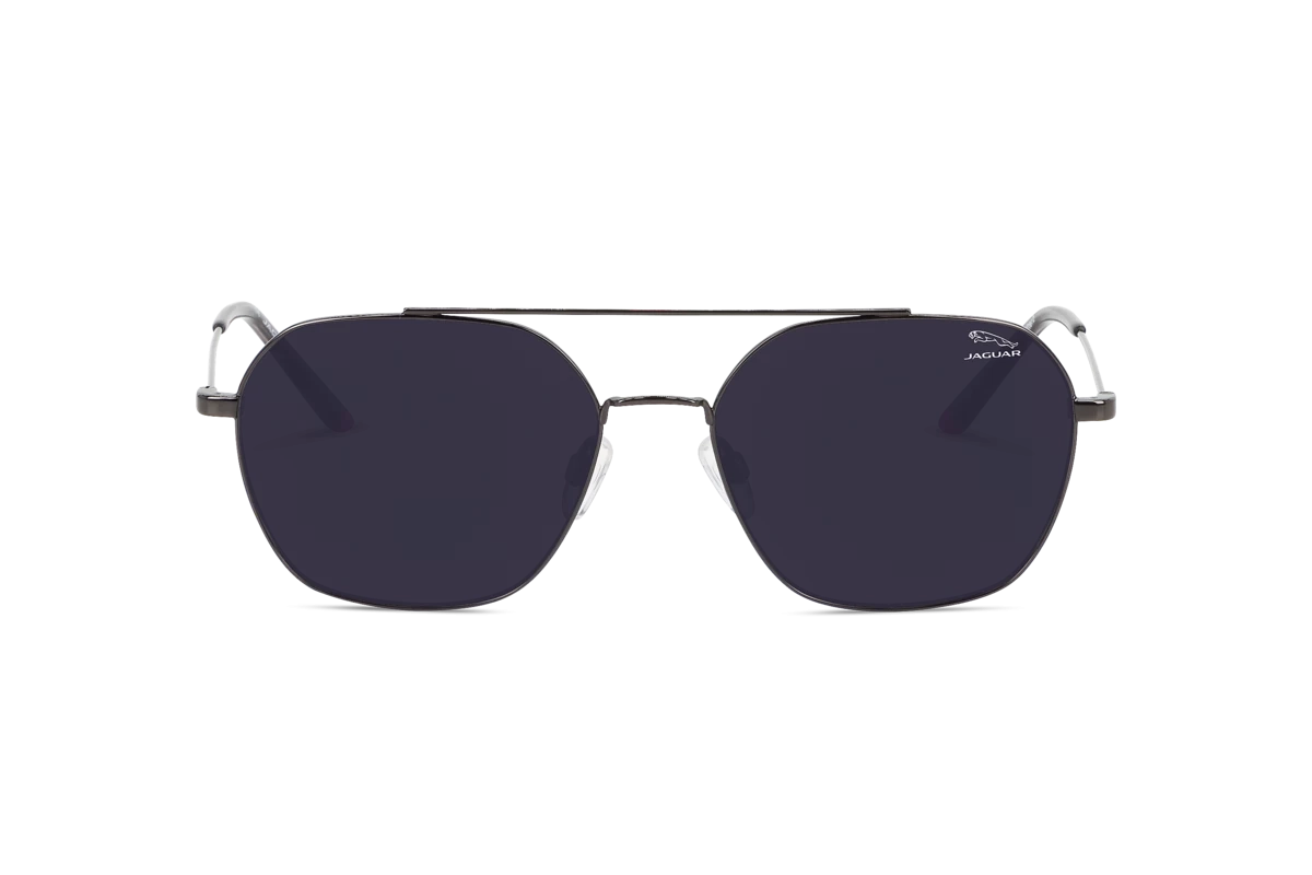 Jaguar 37588 Herren Sonnenbrille mit und ohne Sehstärke / Grau / rechteckig