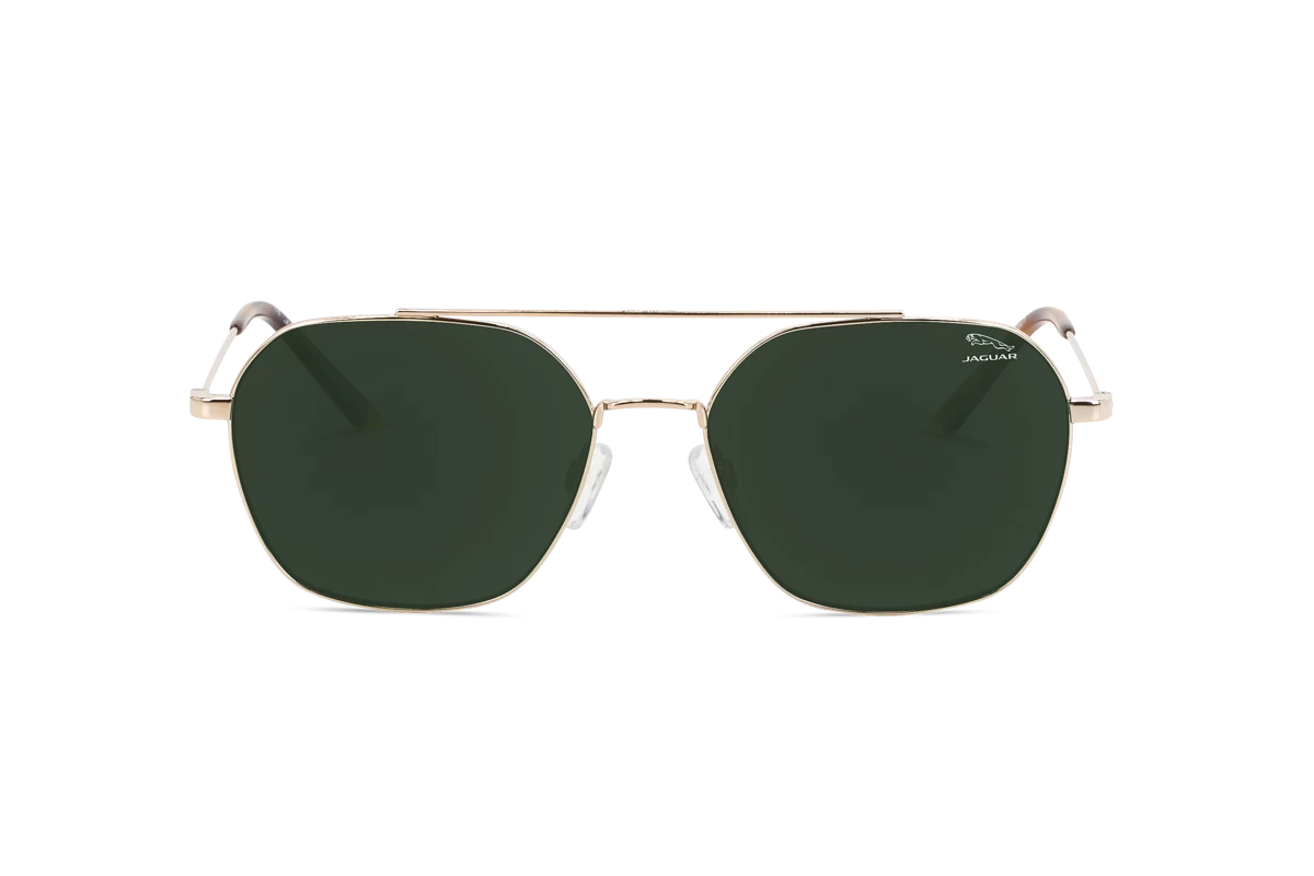 Jaguar 37588 Herren Sonnenbrille mit und ohne Sehstärke / Grau / rechteckig