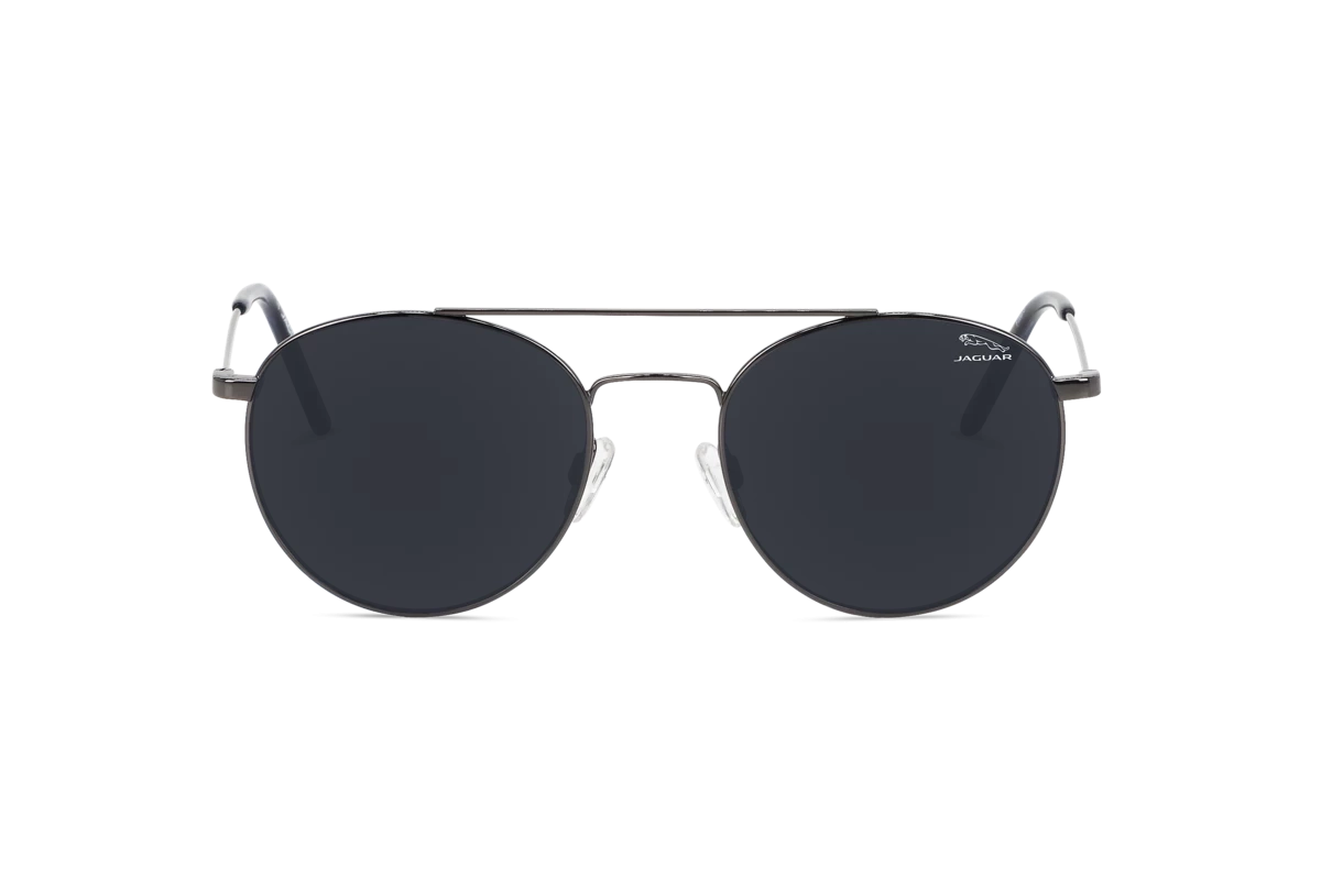 Jaguar 37455 Herren Sonnenbrille mit und ohne Sehstärke / Grau / rund