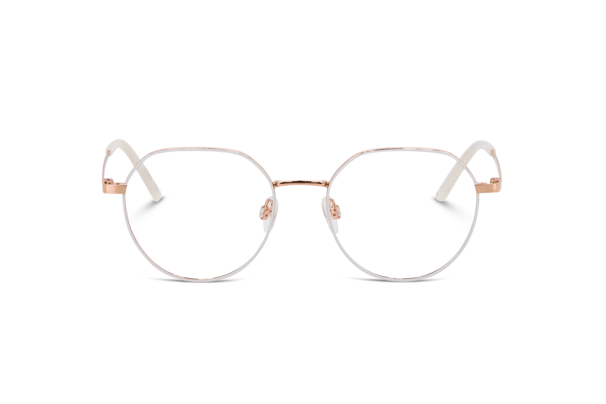 KIND Ella Damen Brille mit und ohne Sehstärke / Weiss / oval