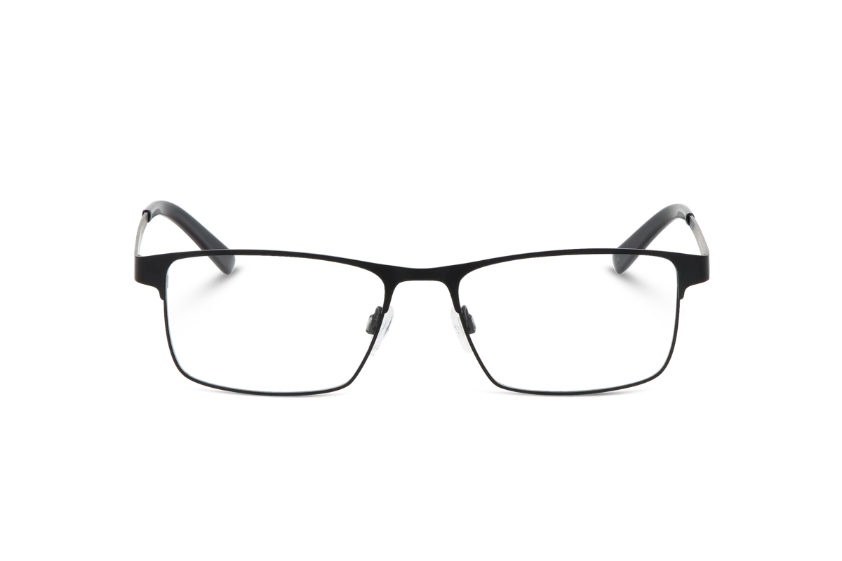 KIND Leon Herren Brille mit und ohne Sehstärke / Schwarz / rechteckig