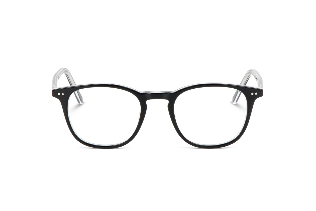 KIND Maxi Herren Brille mit und ohne Sehstärke / Schwarz / oval