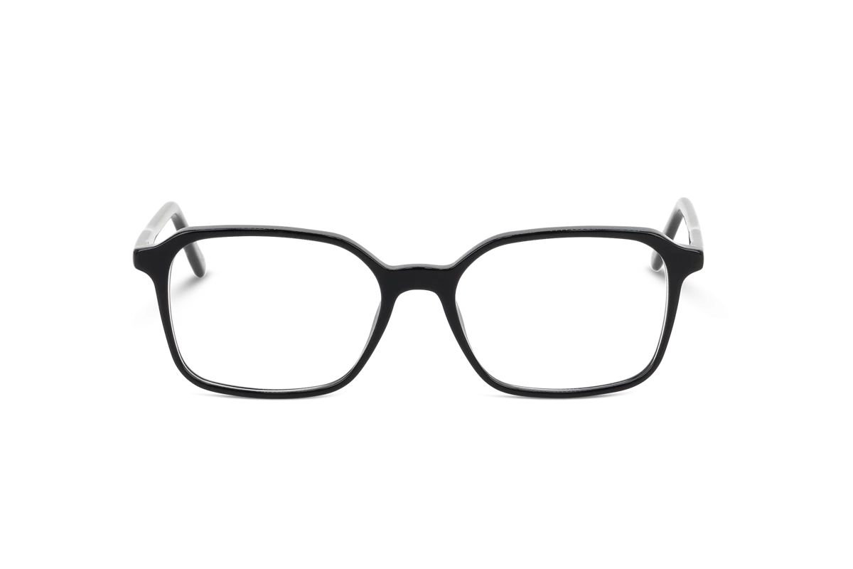 KIND Nembus Herren Brille mit und ohne Sehstärke / Schwarz / rechteckig