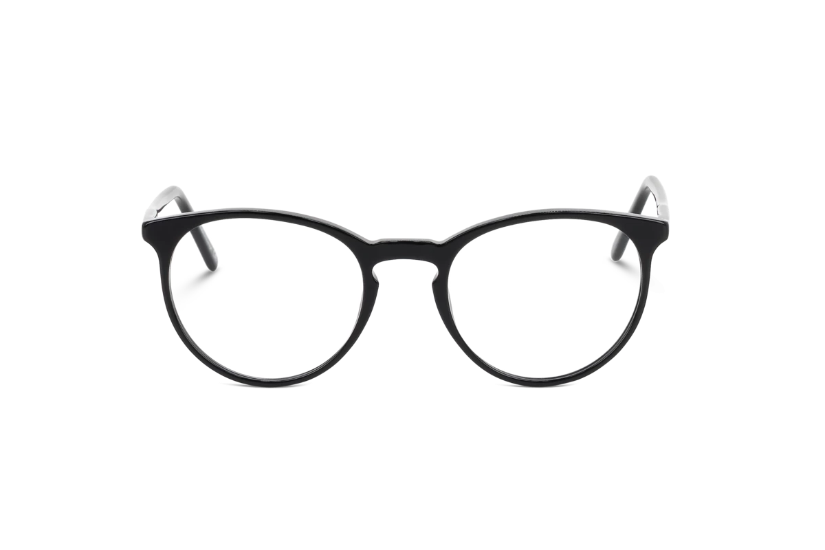KIND Tabit Unisex Brille mit und ohne Sehstärke / Schwarz / oval