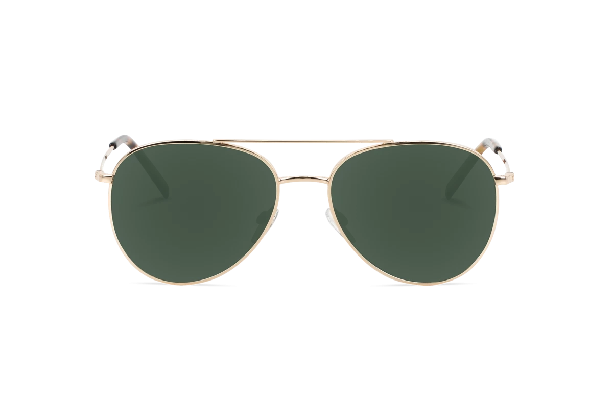 Sol No. 701 Herren Sonnenbrille mit und ohne Sehstärke / Gold / extravagant