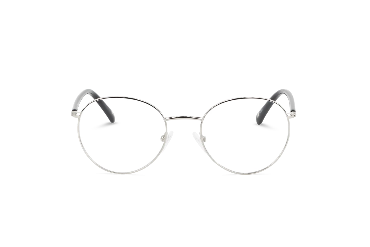 KIND Tyler Unisex Brille mit und ohne Sehstärke / Silber / oval